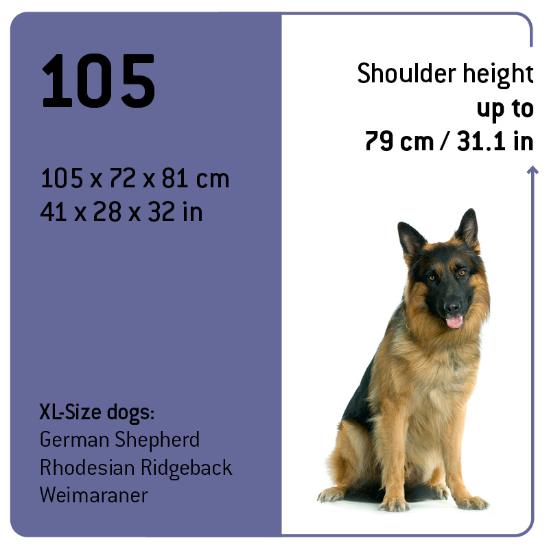 Prinz Poldi - Hunde Shop - MAELSON faltbare Hundebox Soft Kennel 92  anthrazit